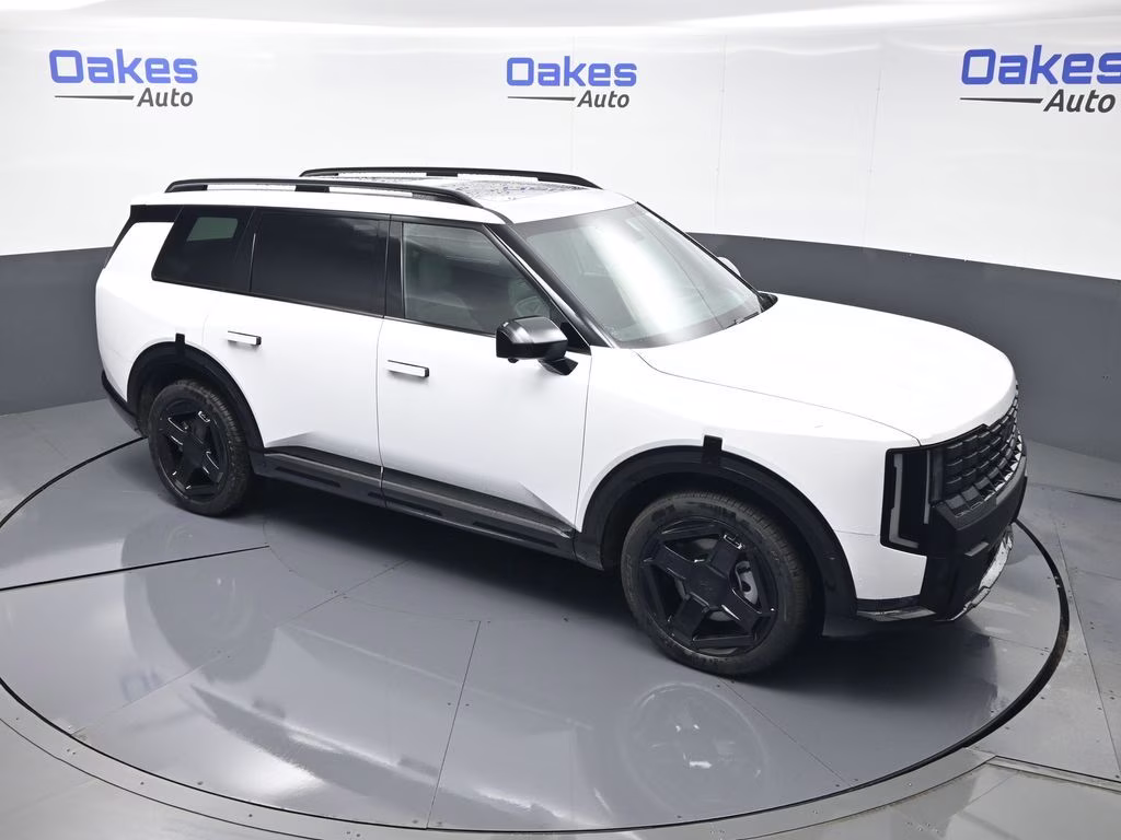 2027 Glacial White Pearl Kia Telluride Hybrid X-Line SX AWD SUV
