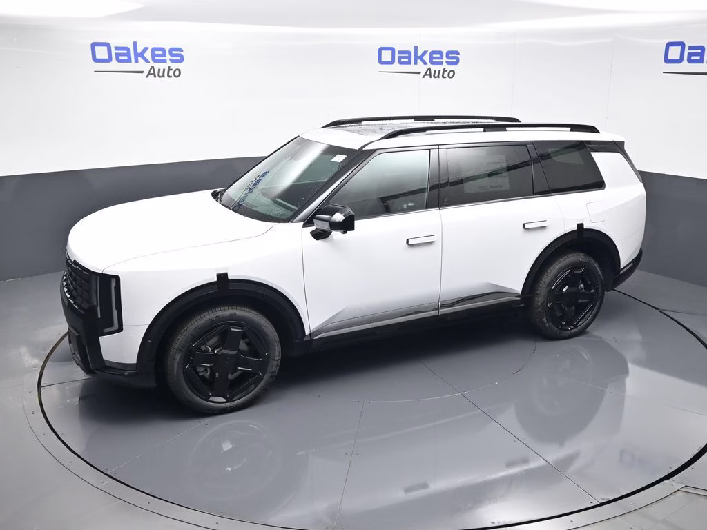 2027 Glacial White Pearl Kia Telluride Hybrid X-Line SX AWD SUV