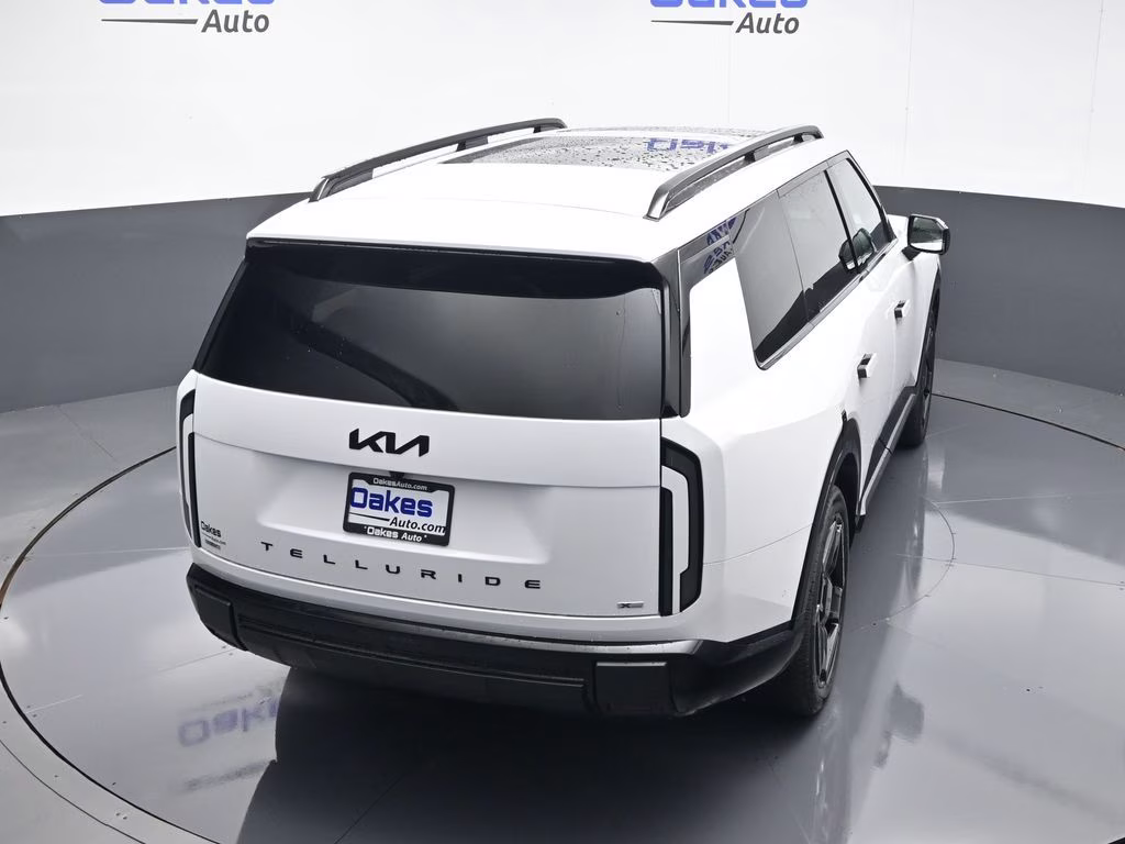 2027 Glacial White Pearl Kia Telluride Hybrid X-Line SX AWD SUV