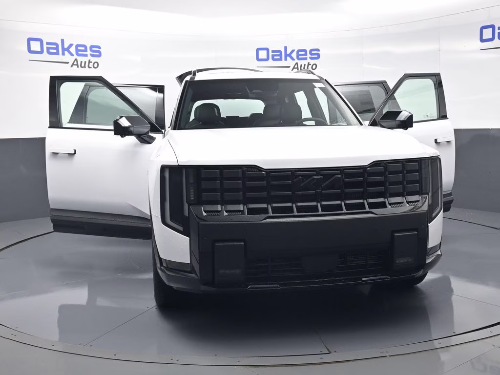 2027 Glacial White Pearl Kia Telluride Hybrid X-Line SX AWD SUV
