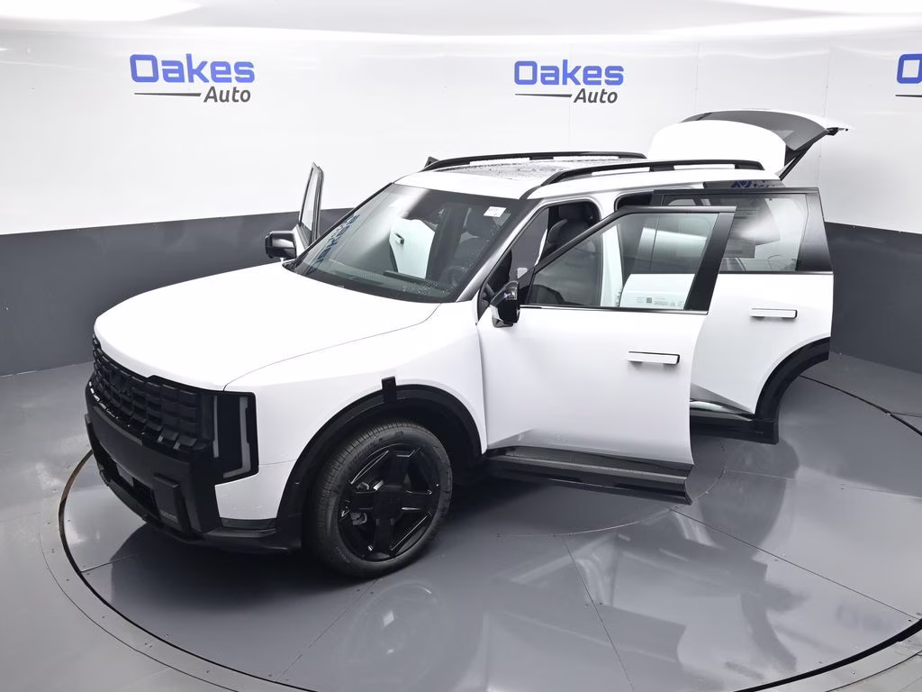 2027 Glacial White Pearl Kia Telluride Hybrid X-Line SX AWD SUV