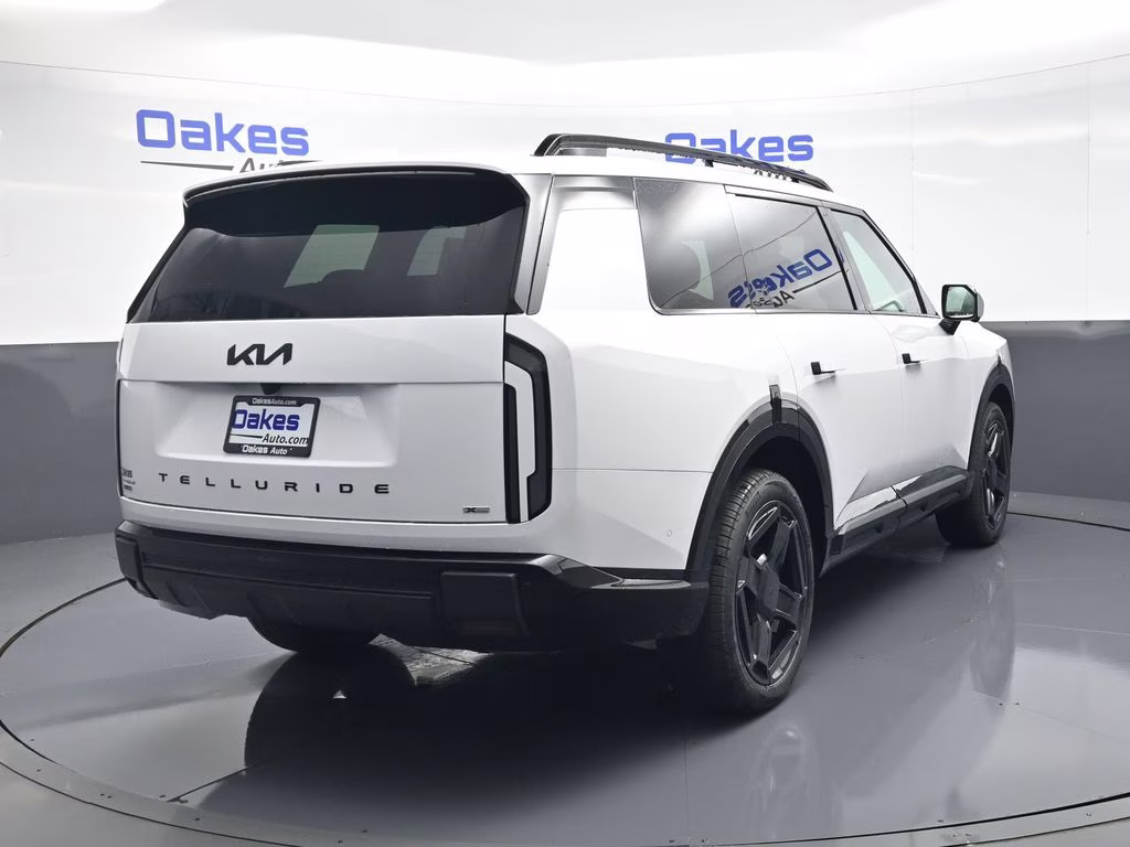 2027 Glacial White Pearl Kia Telluride Hybrid X-Line SX AWD SUV