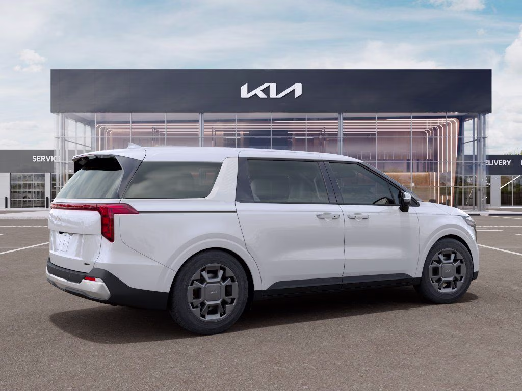 2026 Snow White Pearl Kia Carnival Hybrid EX FWD Van