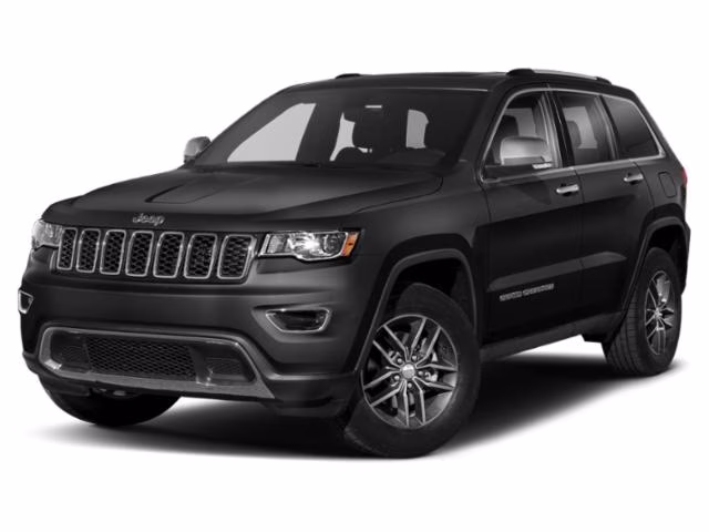 2019 Diamond Black Crystal Pearlcoat Jeep Grand Cherokee Limited 4X4 SUV