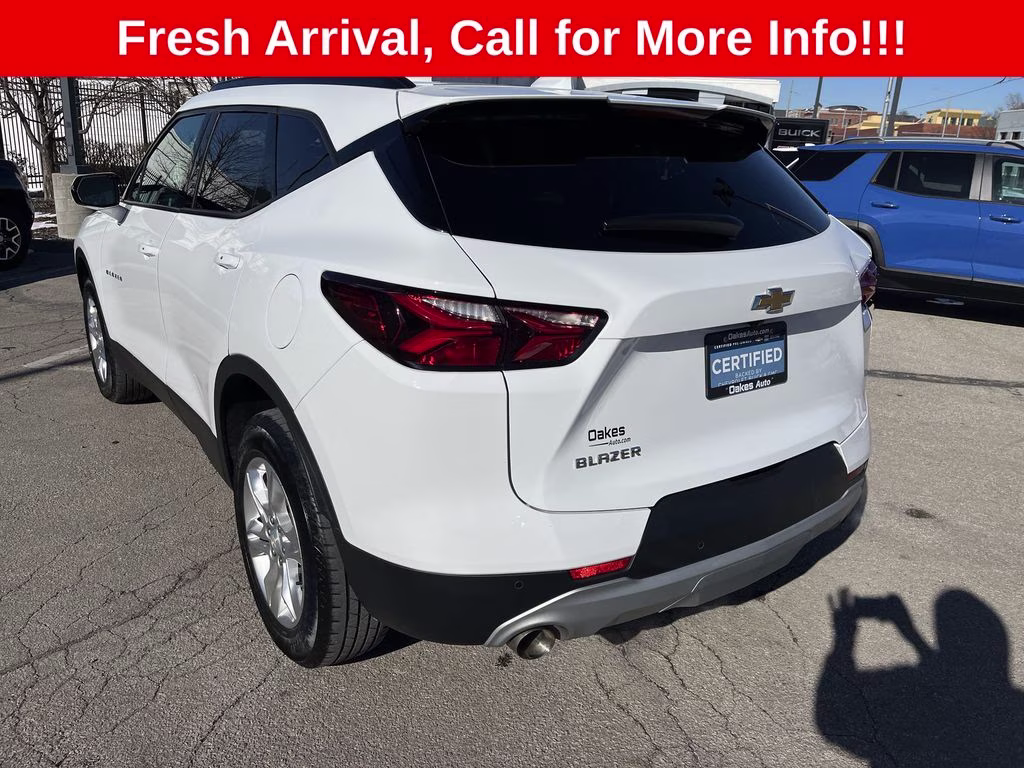 2021 Summit White Chevrolet Blazer LT FWD SUV