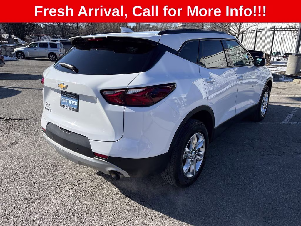 2021 Summit White Chevrolet Blazer LT FWD SUV