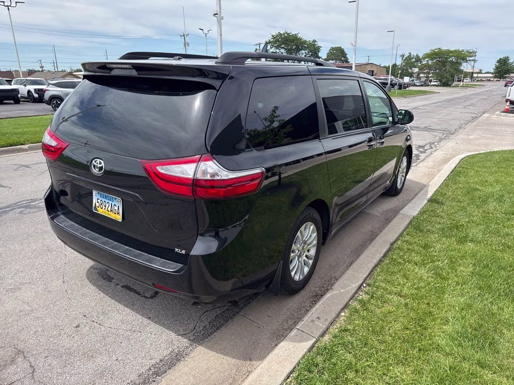 2015 Attitude Black Toyota Sienna XLE FWD Van