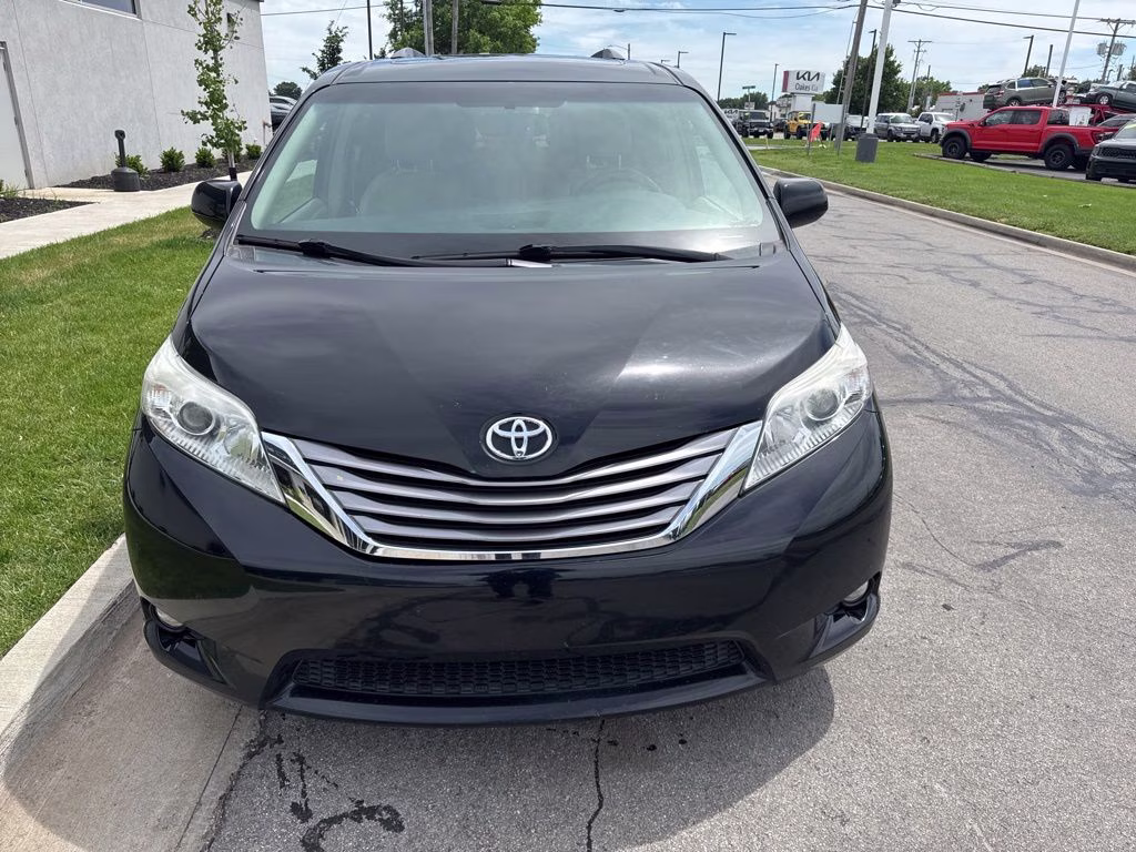 2015 Attitude Black Toyota Sienna XLE FWD Van