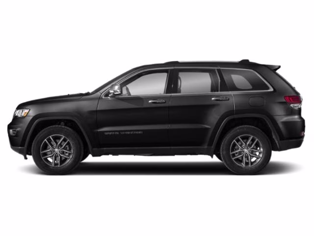 2019 Diamond Black Crystal Pearlcoat Jeep Grand Cherokee Limited 4X4 SUV