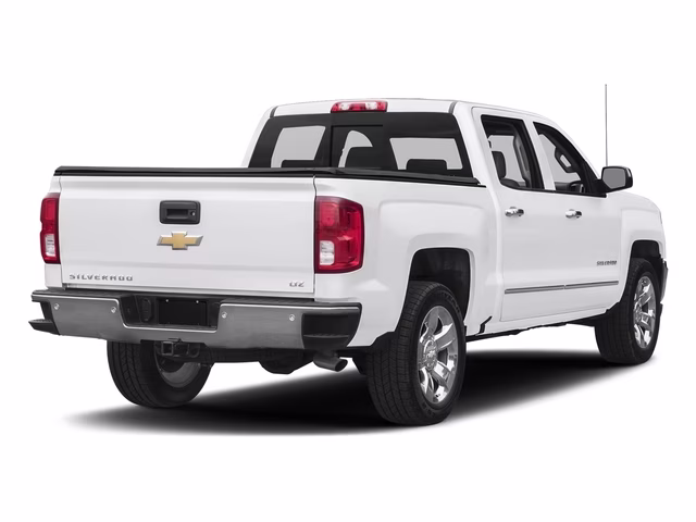 2018 Summit White Chevrolet Silverado 1500 LTZ 4X4 Truck