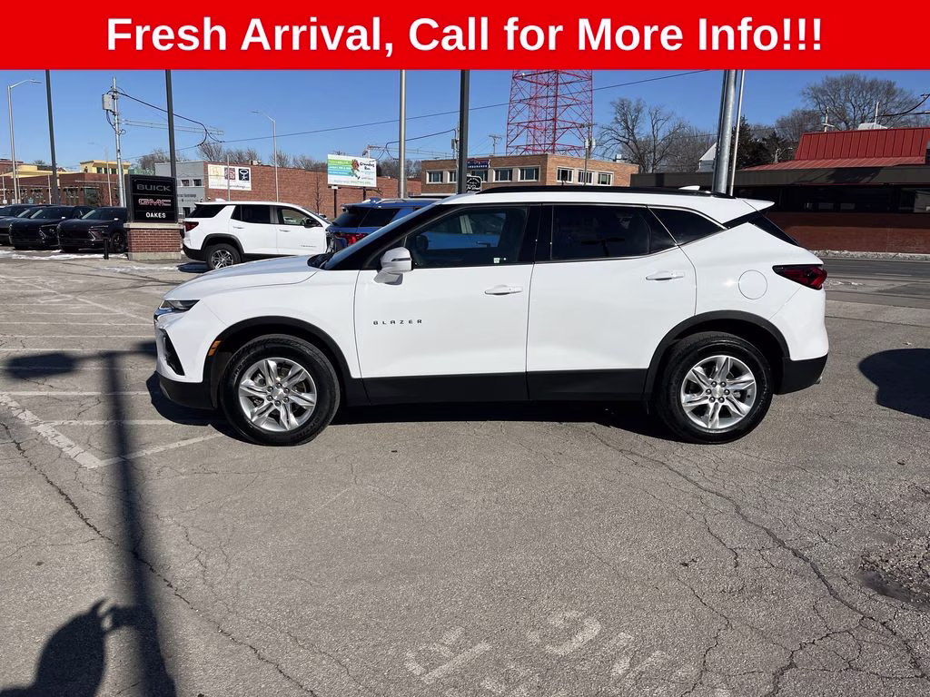 2021 Summit White Chevrolet Blazer LT FWD SUV