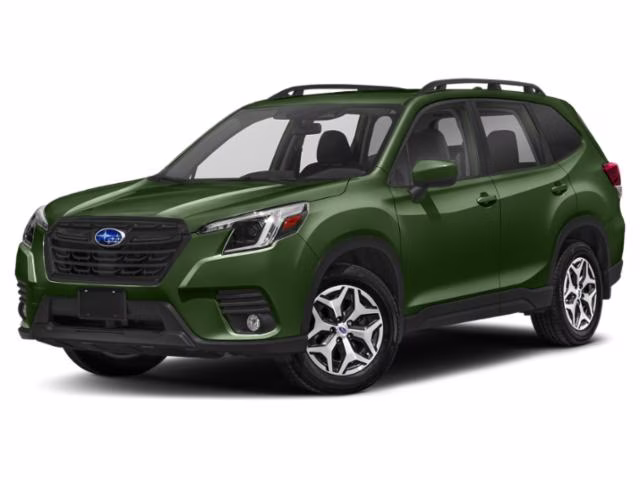 2022 Cascade Green Silica Subaru Forester Premium AWD SUV
