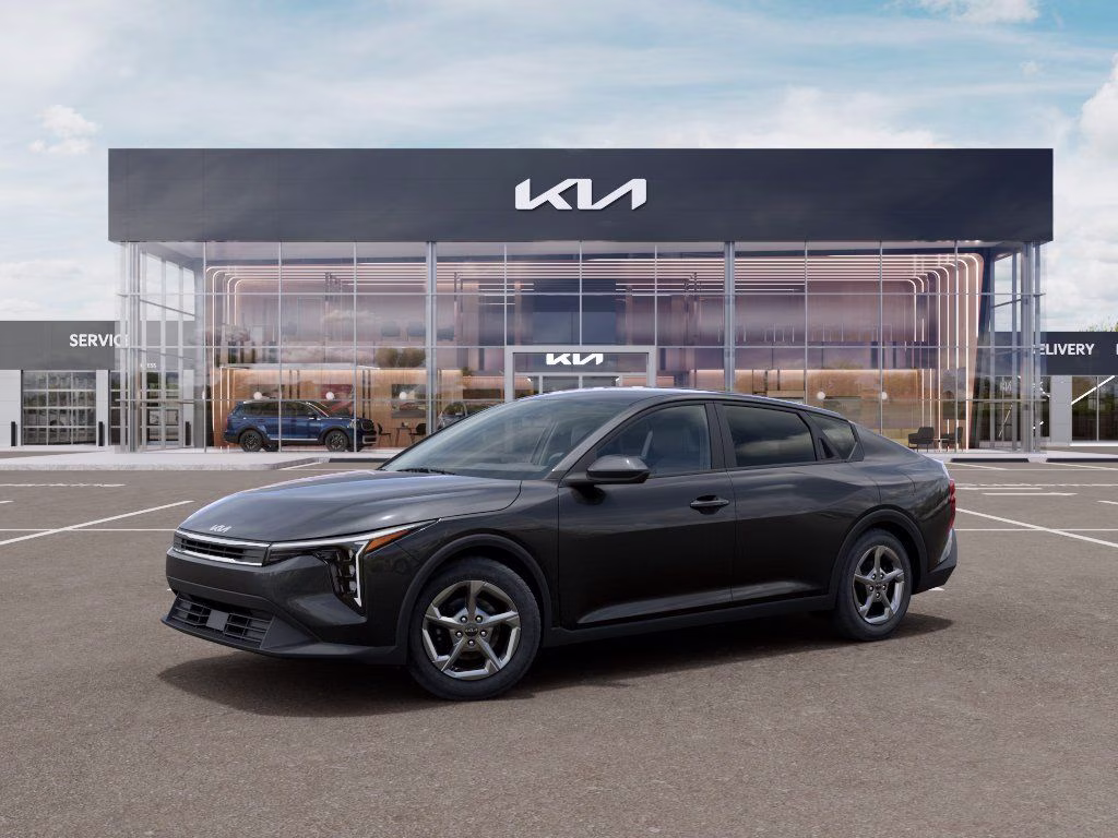 2026 Interstellar Gray Kia K4 LXS FWD Sedan