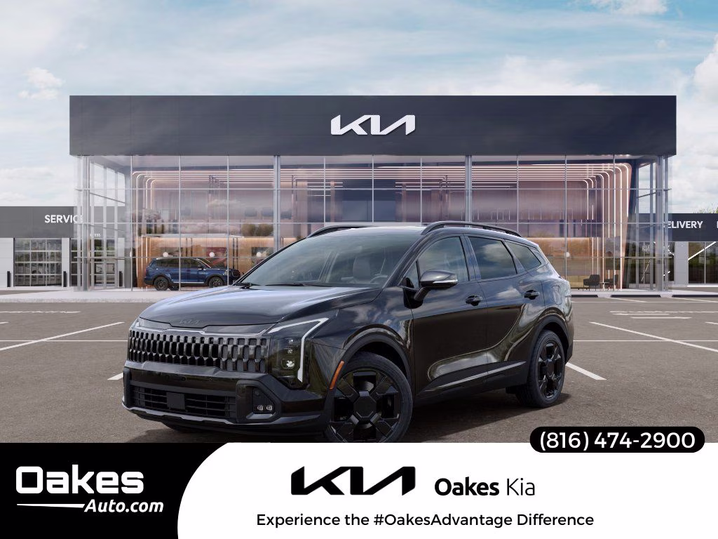 2026 Ebony Black Kia Sportage X-Line AWD SUV