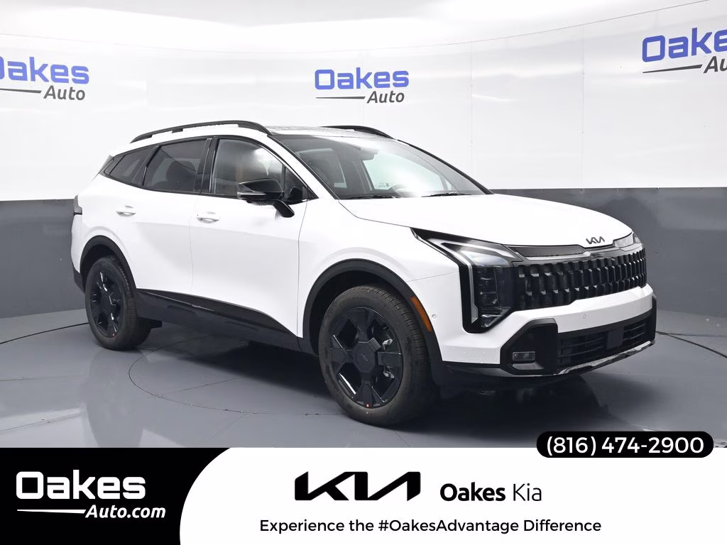 2026 Glacial White Pearl Kia Sportage X-Line SUV