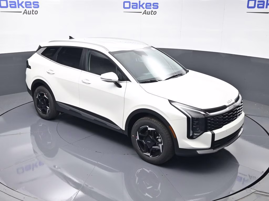 2026 Snow White Pearl Kia Sportage Hybrid EX AWD SUV