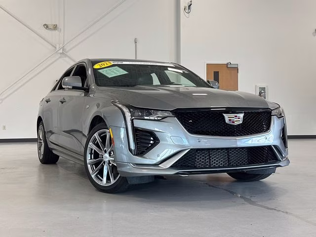 2023 Argent Silver Metallic Cadillac CT4 Sport RWD Sedan