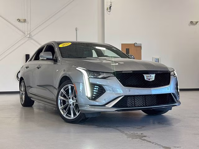 2023 Argent Silver Metallic Cadillac CT4 Sport RWD Sedan