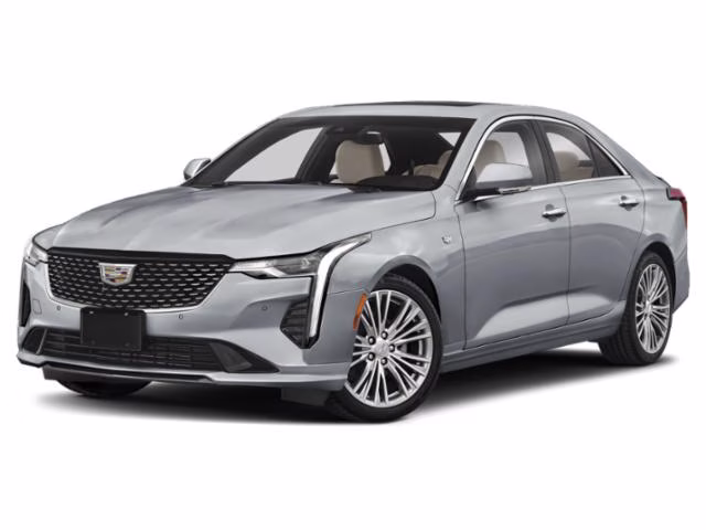 2023 Silver Cadillac CT4 Sport RWD Sedan