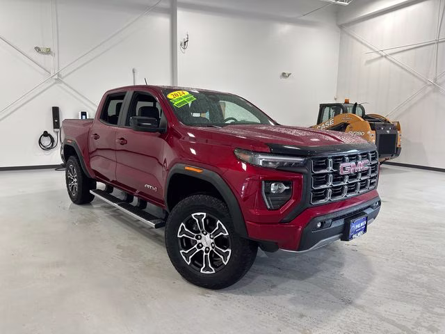 2024 Volcanic Red Tintcoat GMC Canyon AT4 4X4 Truck