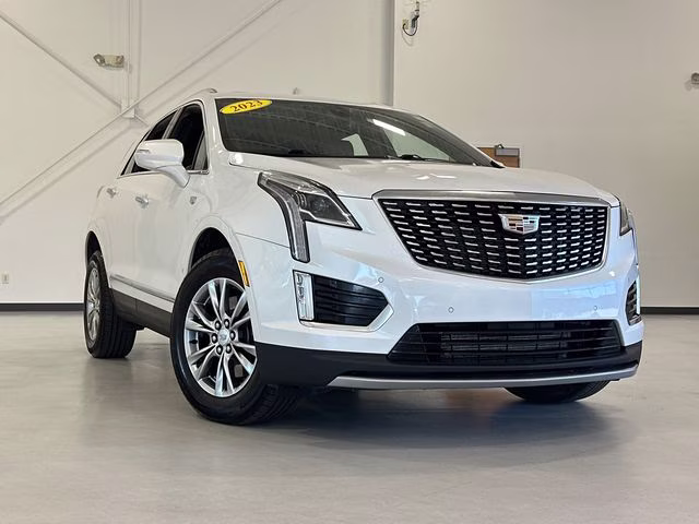 2023 Crystal White Tricoat Cadillac XT5 Premium Luxury AWD SUV