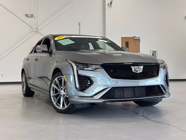 2023 Argent Silver Metallic Cadillac CT4 Sport RWD Sedan