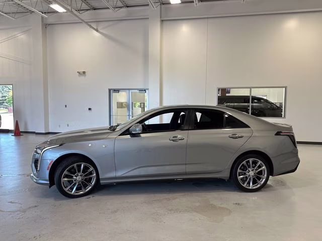 2023 Argent Silver Metallic Cadillac CT4 Sport RWD Sedan