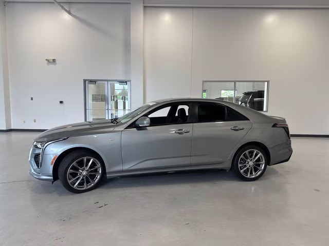 2023 Argent Silver Metallic Cadillac CT4 Sport RWD Sedan
