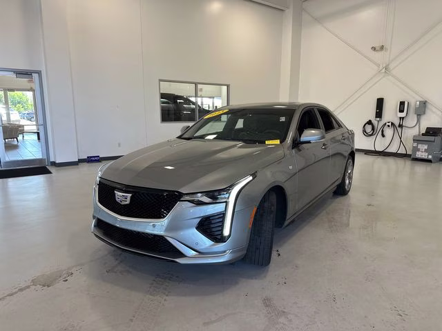 2023 Argent Silver Metallic Cadillac CT4 Sport RWD Sedan
