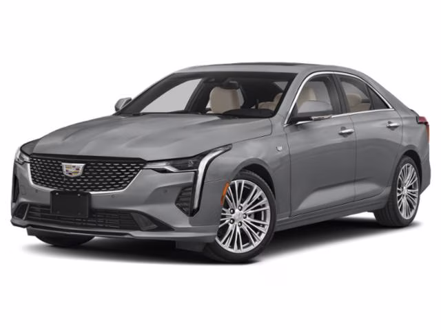 2023 Silver Cadillac CT4 Sport RWD Sedan