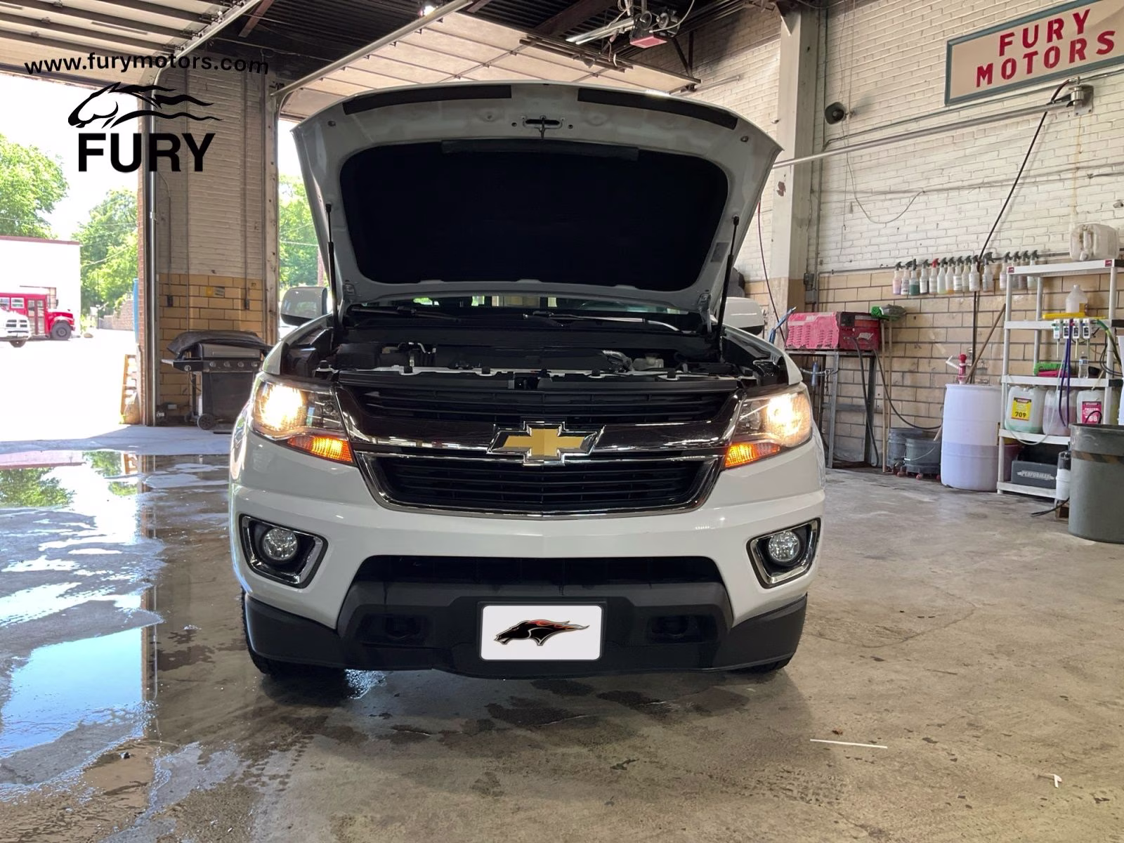 2017 Summit White Chevrolet Colorado LT 4X4 Truck