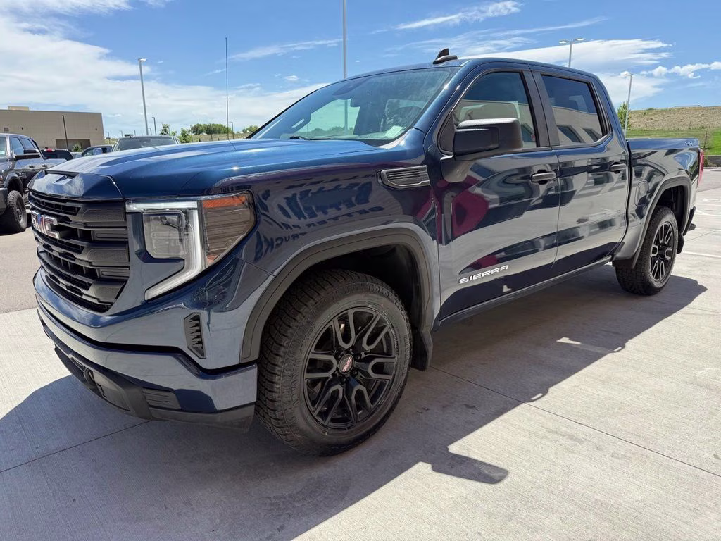 2023 Pacific Blue Metallic GMC Sierra 1500 Pro 4X4 Truck