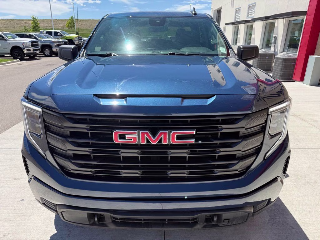 2023 Pacific Blue Metallic GMC Sierra 1500 Pro 4X4 Truck