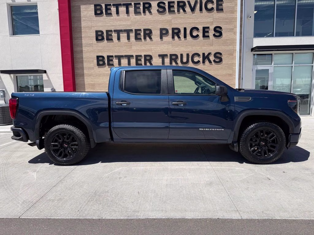 2023 Pacific Blue Metallic GMC Sierra 1500 Pro 4X4 Truck