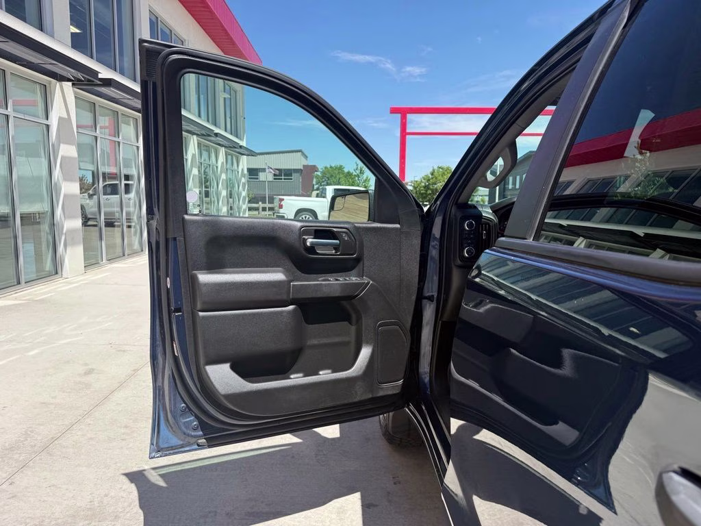 2023 Pacific Blue Metallic GMC Sierra 1500 Pro 4X4 Truck
