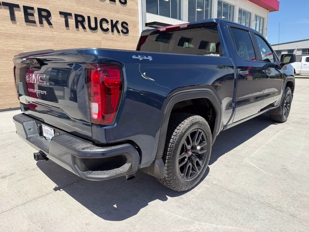 2023 Pacific Blue Metallic GMC Sierra 1500 Pro 4X4 Truck