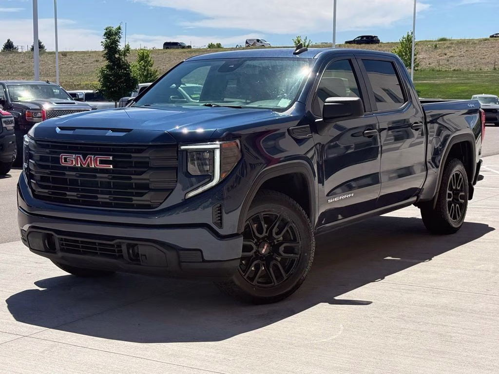 2023 Pacific Blue Metallic GMC Sierra 1500 Pro 4X4 Truck