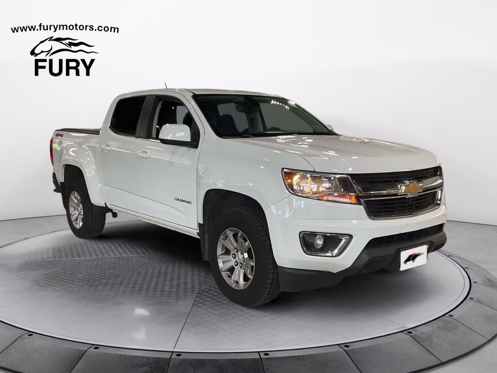 2017 Summit White Chevrolet Colorado LT 4X4 Truck