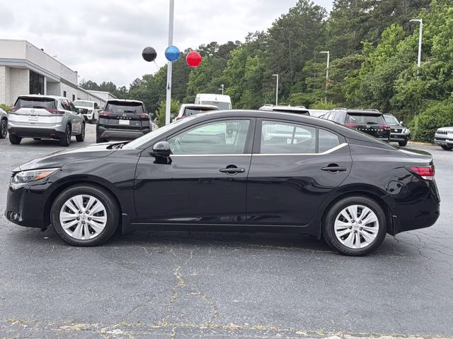 2024 Super Black Nissan Sentra S FWD Sedan