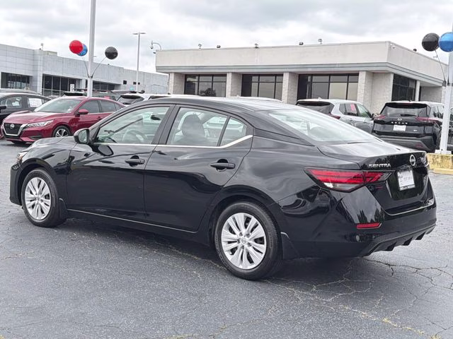 2024 Super Black Nissan Sentra S FWD Sedan