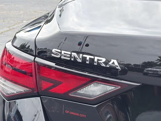 2024 Super Black Nissan Sentra S FWD Sedan
