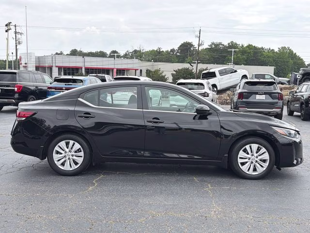 2024 Super Black Nissan Sentra S FWD Sedan