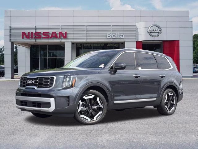 2024 Gravity Gray Kia Telluride S FWD SUV