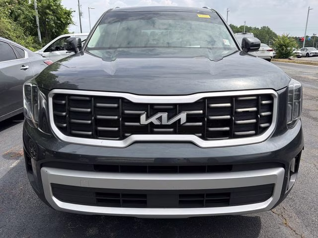 2024 Gravity Gray Kia Telluride S FWD SUV
