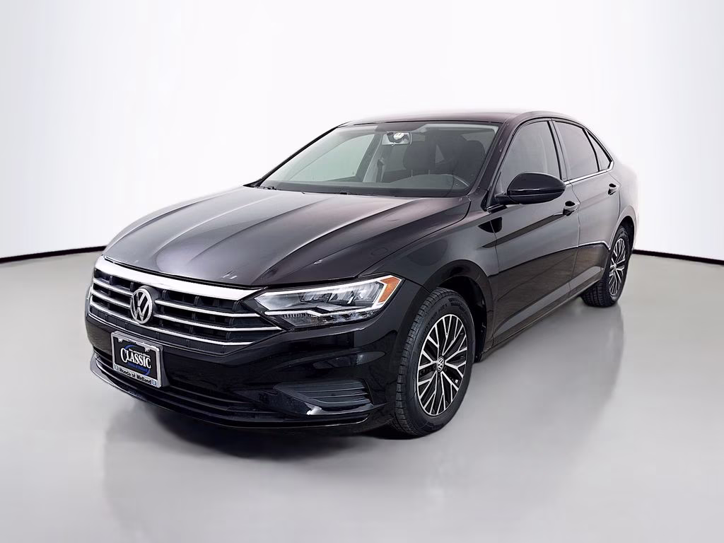 2021 Black Uni Volkswagen Jetta 1.4T SE FWD Sedan