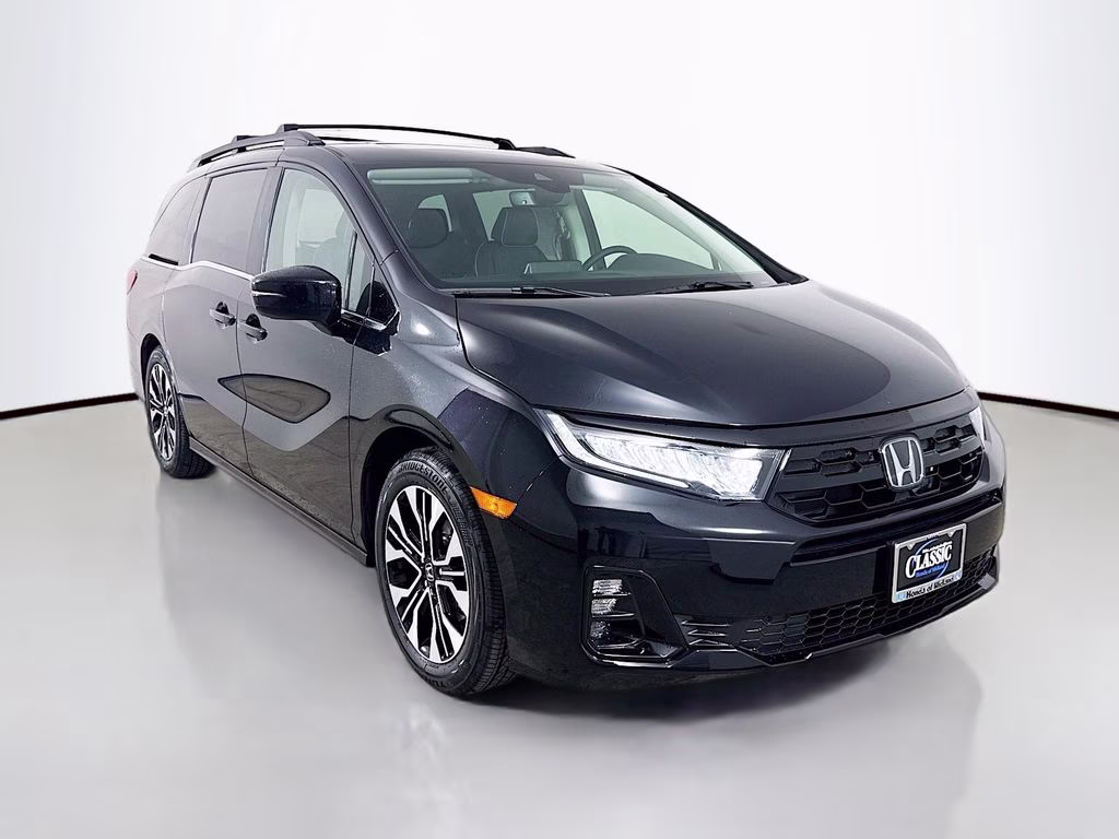 2026 Crystal Black Pearl Honda Odyssey Elite FWD Van