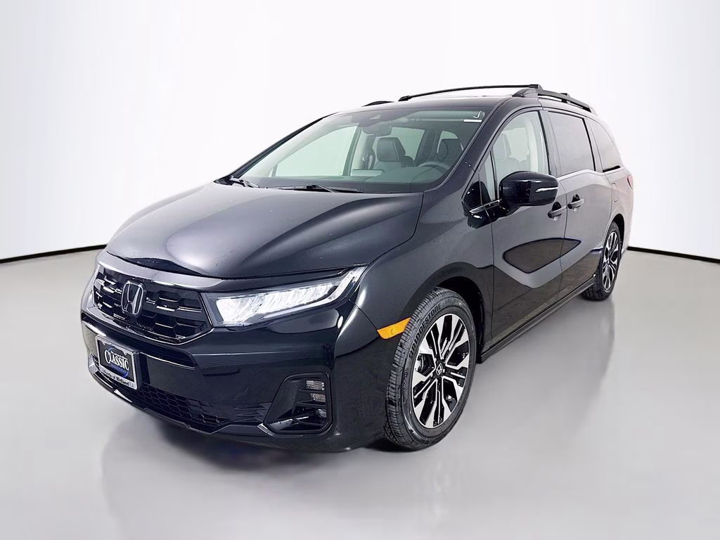 2026 Crystal Black Pearl Honda Odyssey Elite FWD Van