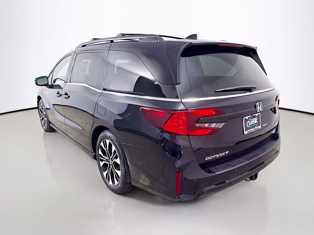 2026 Crystal Black Pearl Honda Odyssey Elite FWD Van
