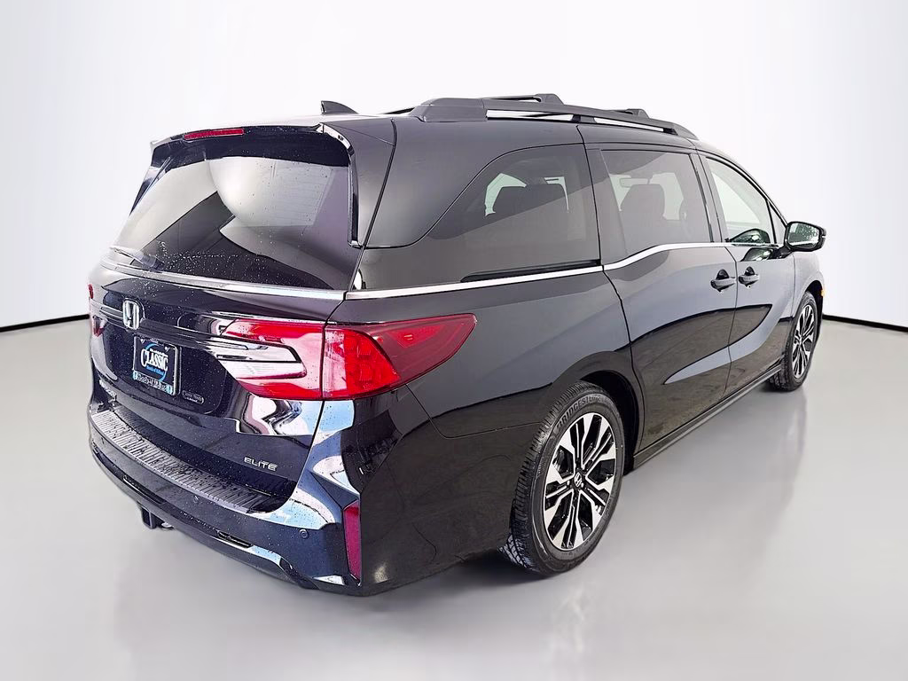 2026 Crystal Black Pearl Honda Odyssey Elite FWD Van