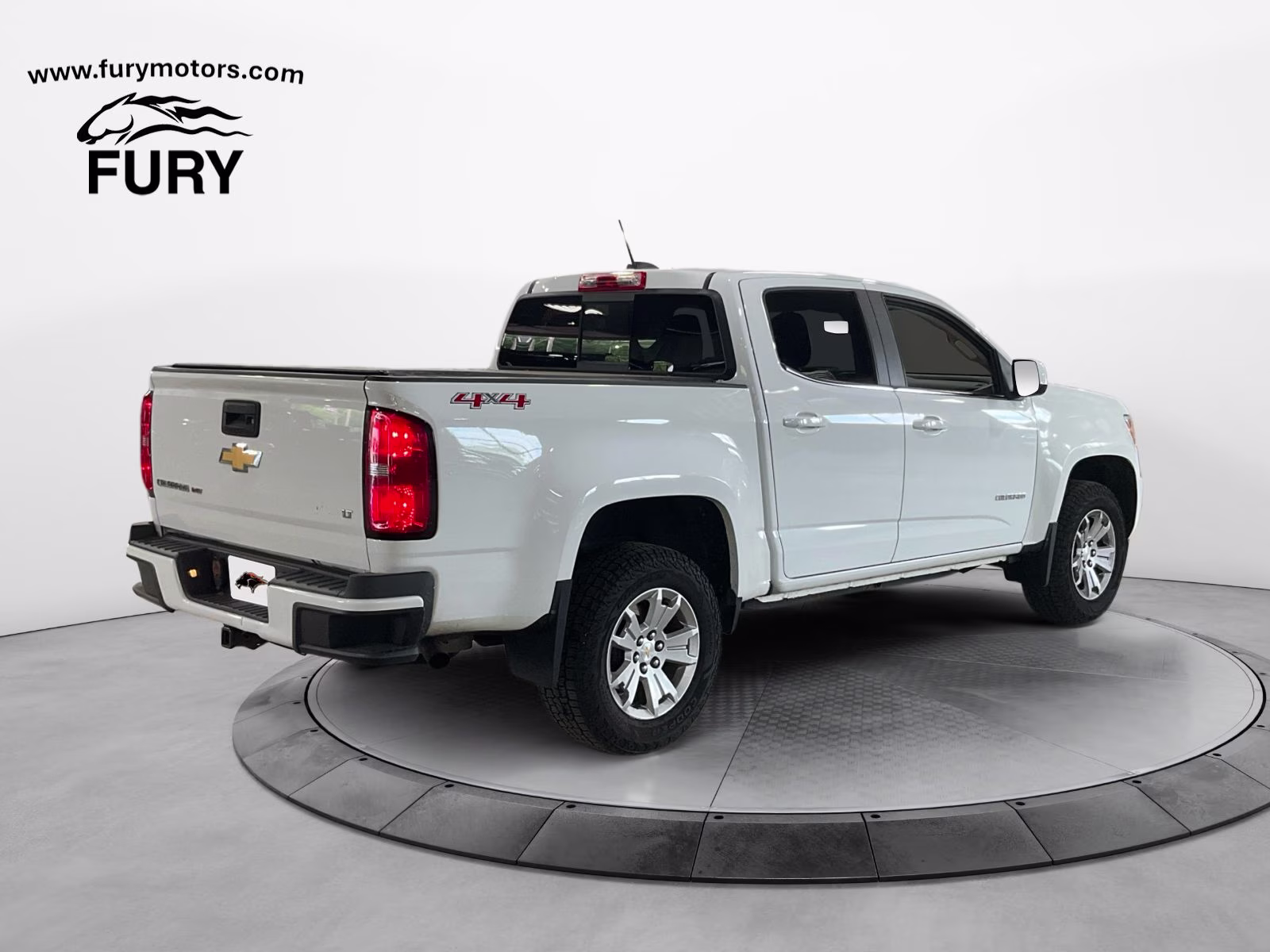 2017 Summit White Chevrolet Colorado LT 4X4 Truck